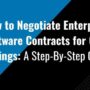 Negotiating Enterprise Software Contracts — Jake Jorgovan
